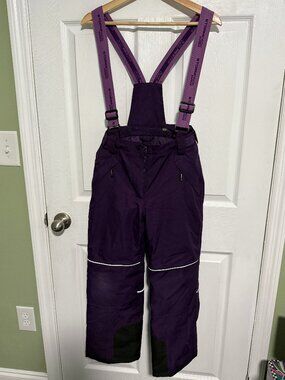 Stormpack Sunice Kid's Purple Size 10 SnowPants Winter Bib
